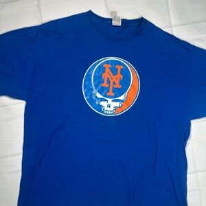New York Mets Shirt Size XXL 2XL MLB Baseball Queens Grateful Dead Rock